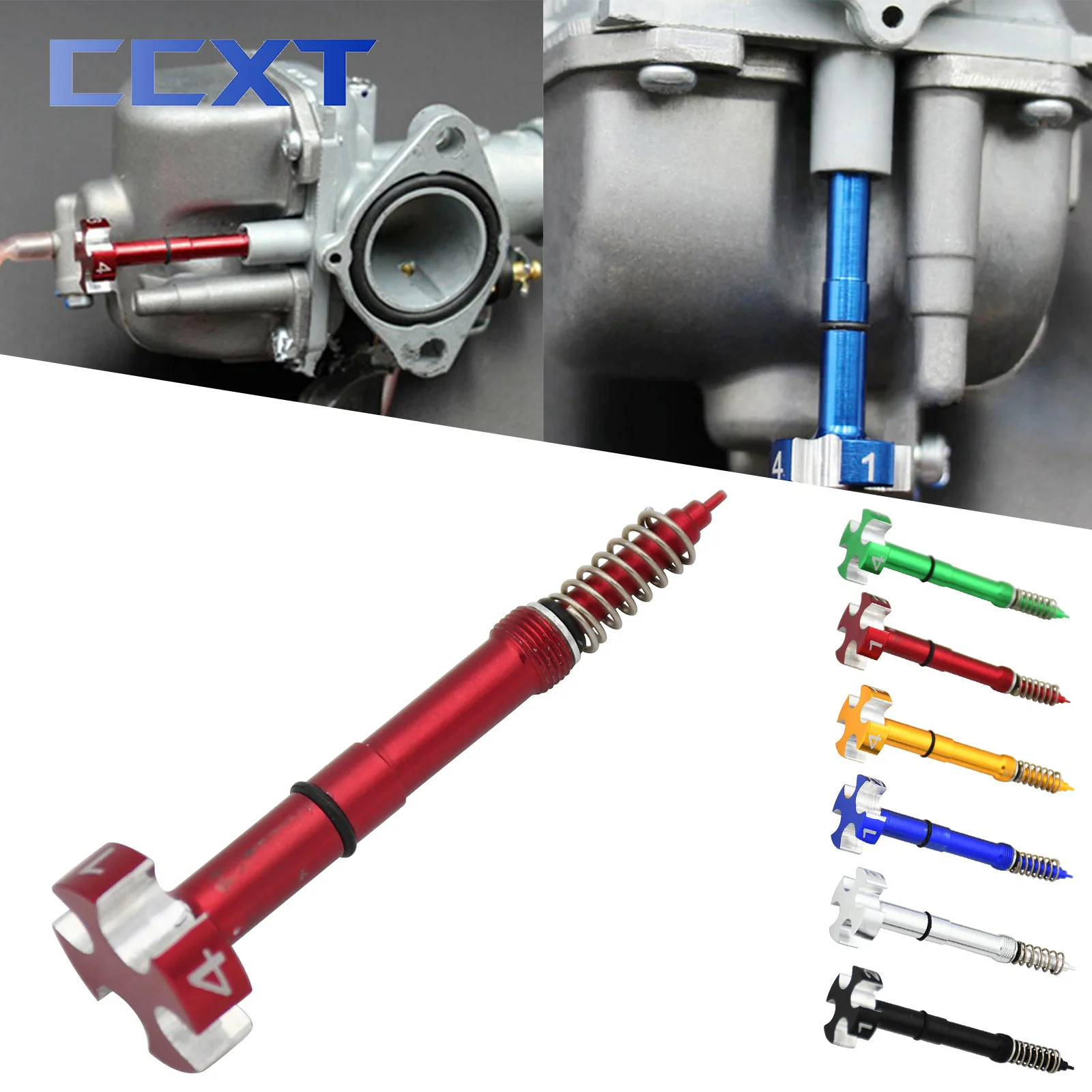 Motorcycle Keihin FCR Carburetor Easy Air Fuel Mixture Screw Aluminum For KTM Honda Yamaha Kawasaki Suzuki Motocross Universal
Motorcycle Keihin FCR Carburetor Easy Air Fuel Mixture Screw Aluminum For KTM Honda Yamaha Kawasaki Suzuki Motocross Universal