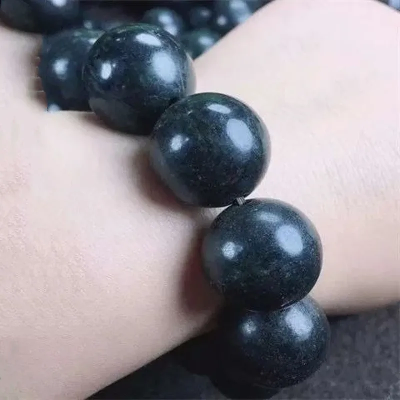 Natural JadeTibetan Jade Medicine Wang Shi's Bracelet Live Magnetic SingleCircle Bracelet for MenandWomen National Style Jewelry
Natural JadeTibetan Jade Medicine Wang Shi's Bracelet Live Magnetic SingleCircle Bracelet for MenandWomen National Style Jewelry