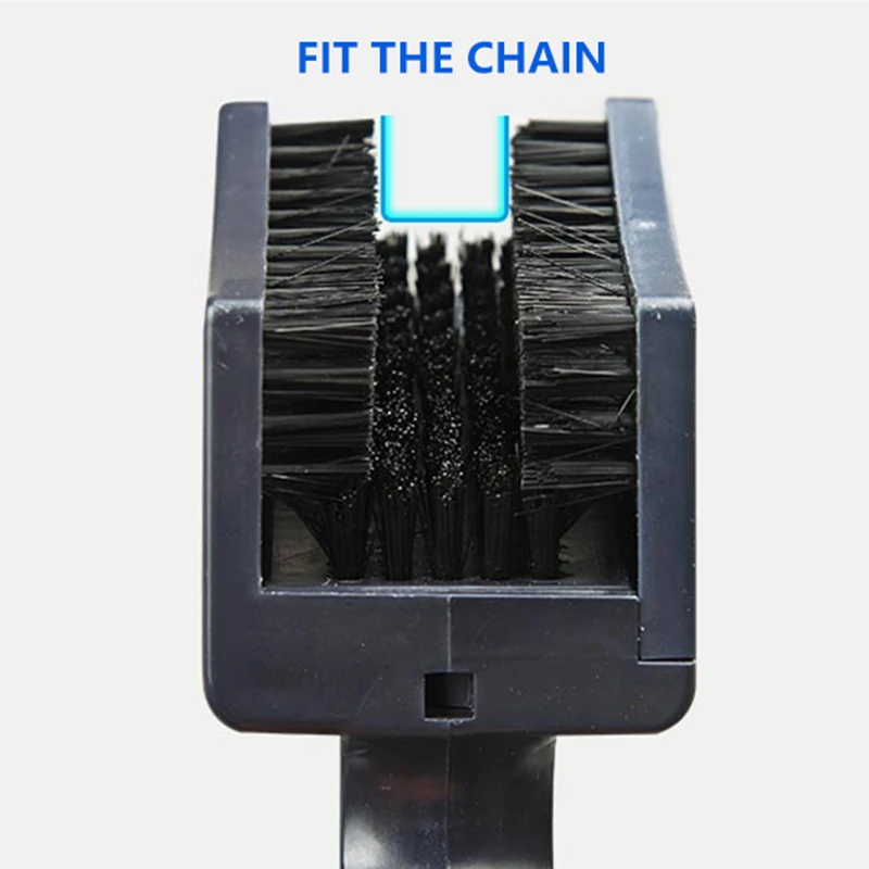 Щетка для чистки цепи мотоцикла, Пластиковый масляный уплотнитель, инструмент для мойки цепи, аксессуары для скутера, электрического мотоцикла 
Щетка для чистки цепи мотоцикла, Пластиковый масляный уплотнитель, инструмент для мойки цепи, аксессуары для скутера, электрического мотоцикла