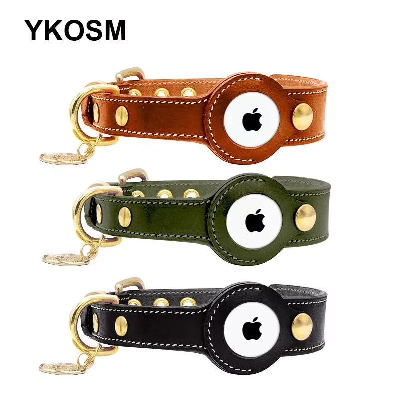Genuine Leather Airtags Collar For Dog Anti-lost Pet Collar With Apple Airtags Holder Adjustable Necklace For Puppy Medium Dog
Genuine Leather Airtags Collar For Dog Anti-lost Pet Collar With Apple Airtags Holder Adjustable Necklace For Puppy Medium Dog