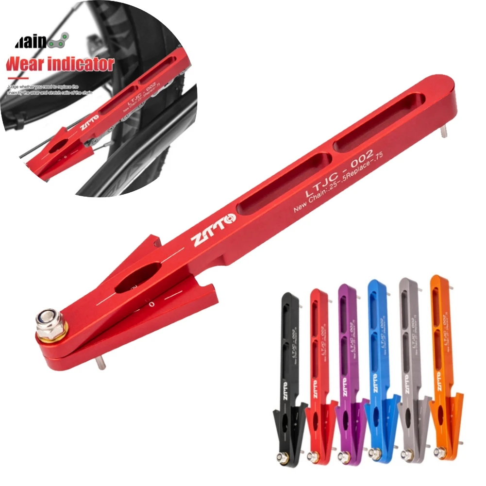 ZTTO MTB Bicycle Chain Wear Indicator Tool Chain Checker Kits Multi-Functional Chains Gauge Measurement Bicycle Repaire Tools
ZTTO MTB Bicycle Chain Wear Indicator Tool Chain Checker Kits Multi-Functional Chains Gauge Measurement Bicycle Repaire Tools