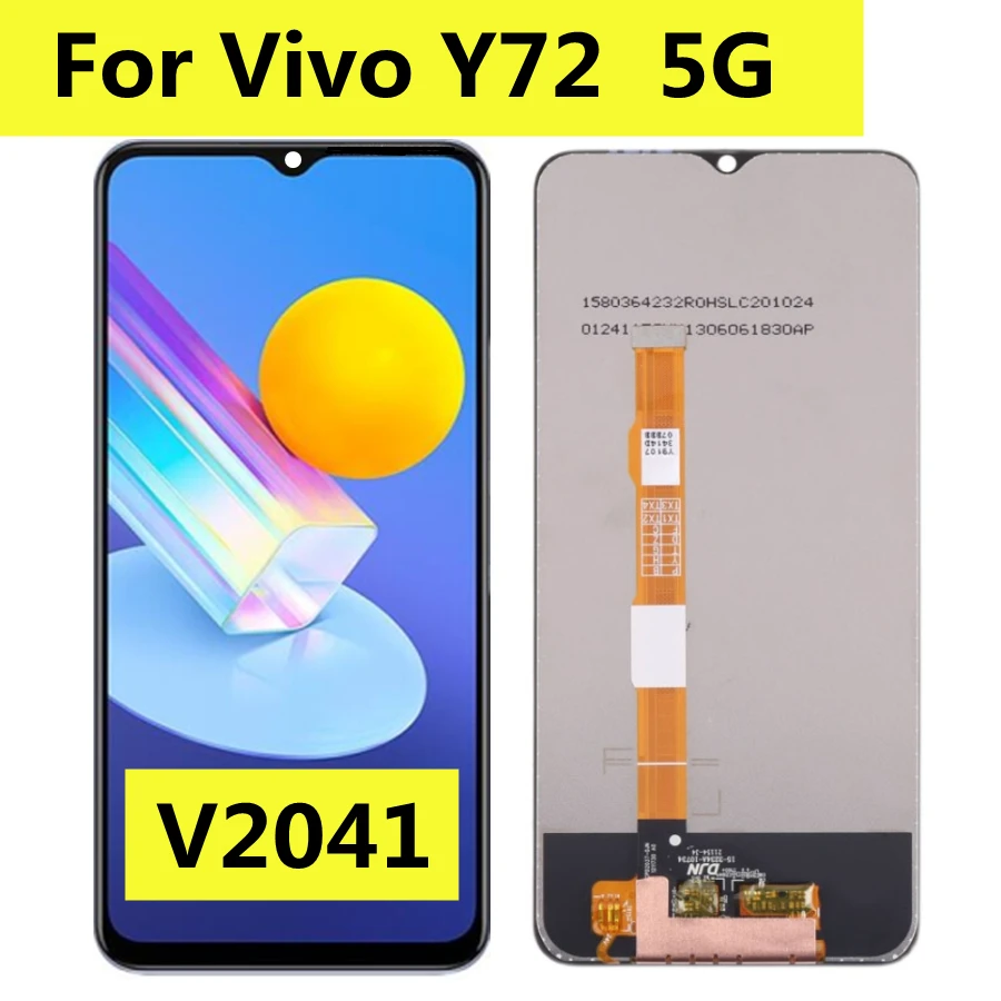 6.58" For vivo y72 5G LCD Display Touch Screen Replacement Digitizer Assembly For VIVO Y72 5G v2041 LCD
6.58" For vivo y72 5G LCD Display Touch Screen Replacement Digitizer Assembly For VIVO Y72 5G v2041 LCD