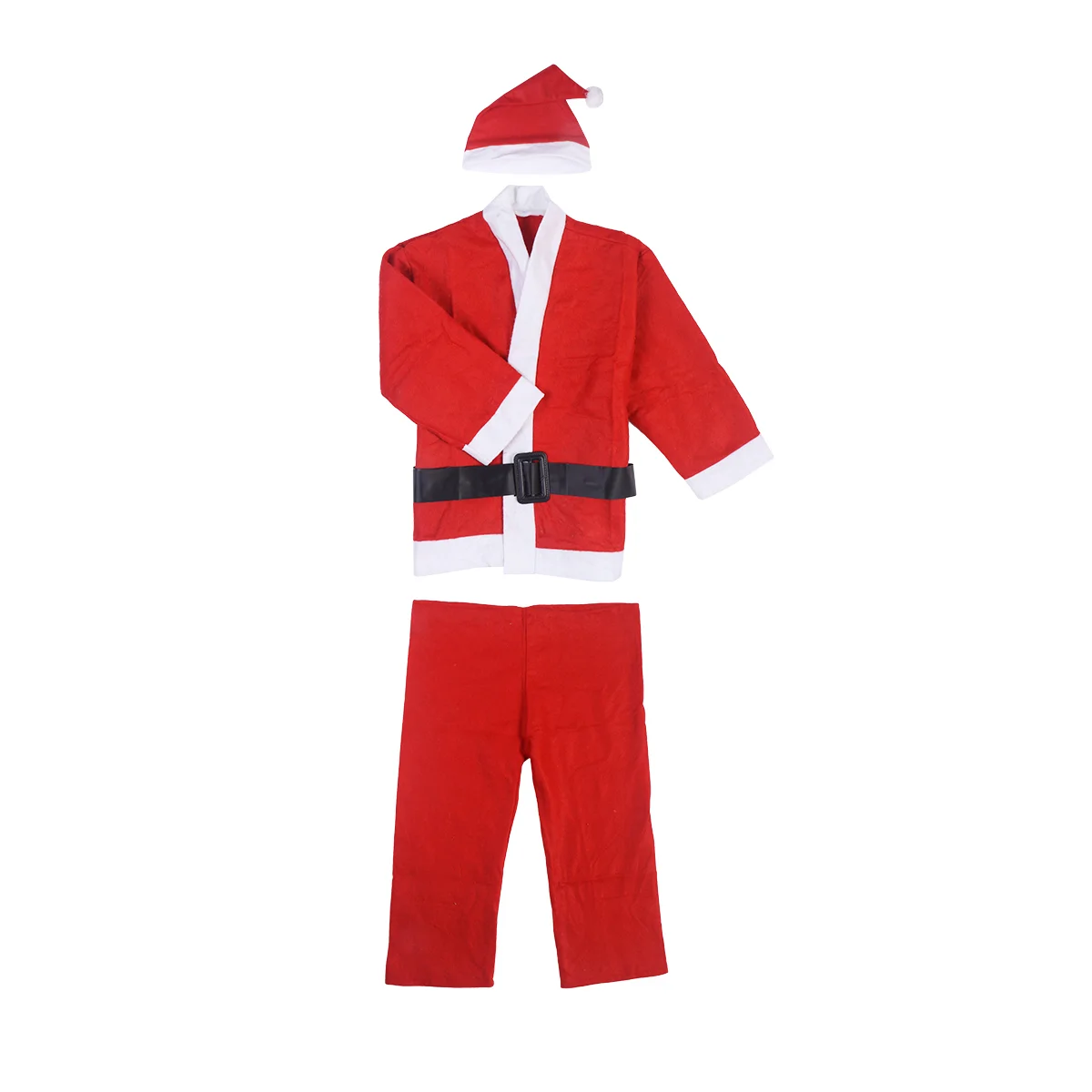 4pcs Kids' Costume Santa Claus Suit with Hat Belt for Kids Children Boys 3-5 Years Old
4pcs Kids' Costume Santa Claus Suit with Hat Belt for Kids Children Boys 3-5 Years Old