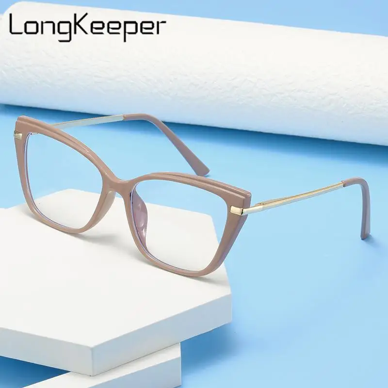 2022 Fashion TR90 Metal Frame Anti Blue Light Glasses Computer Blue Ray Filtering Women Female Retro Vintage Eyewear LongKeeper
2022 Fashion TR90 Metal Frame Anti Blue Light Glasses Computer Blue Ray Filtering Women Female Retro Vintage Eyewear LongKeeper