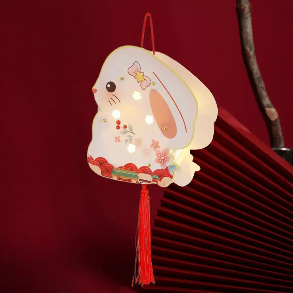 Novel Luminous Wear-resistant 2023 Handmade DIY Chinese Rabbit Hanging Lantern Gift Glowing Lantern for Spring Festival
Novel Luminous Wear-resistant 2023 Handmade DIY Chinese Rabbit Hanging Lantern Gift Glowing Lantern for Spring Festival