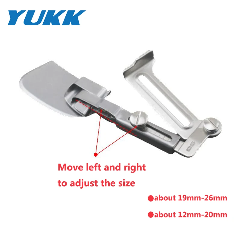Industrial Sewing Machine Accessories Adjustable Folder For Industrial Lockstitch Sewing Machine Hemmer Attachment
Industrial Sewing Machine Accessories Adjustable Folder For Industrial Lockstitch Sewing Machine Hemmer Attachment