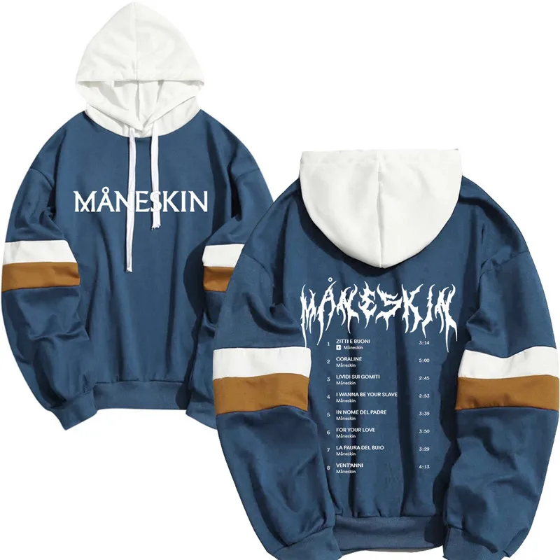 2022 Maneskin Hoodies Fashion Autumn Hoodie Men Women Hoodie Sweatshirts Casual Pullover Baseball Uniform Unisex Oversized Hoody
2022 Maneskin Hoodies Fashion Autumn Hoodie Men Women Hoodie Sweatshirts Casual Pullover Baseball Uniform Unisex Oversized Hoody