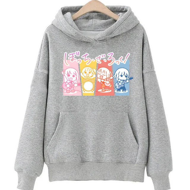 Hitori Gotou Bocchi the Rock hoodies women anime vintage aesthetic Korean style Hood women vintage sweater
Hitori Gotou Bocchi the Rock hoodies women anime vintage aesthetic Korean style Hood women vintage sweater