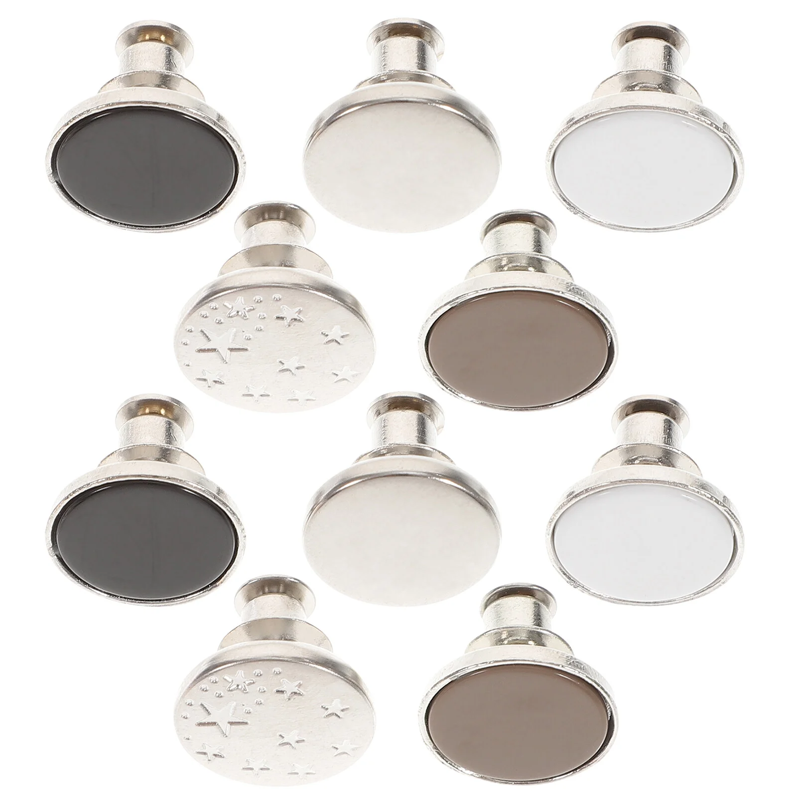 Suite Thin Waist Button Perfect Fit Instant Buttons Universal Buckles Jeans Metal Snap Fasteners
Suite Thin Waist Button Perfect Fit Instant Buttons Universal Buckles Jeans Metal Snap Fasteners