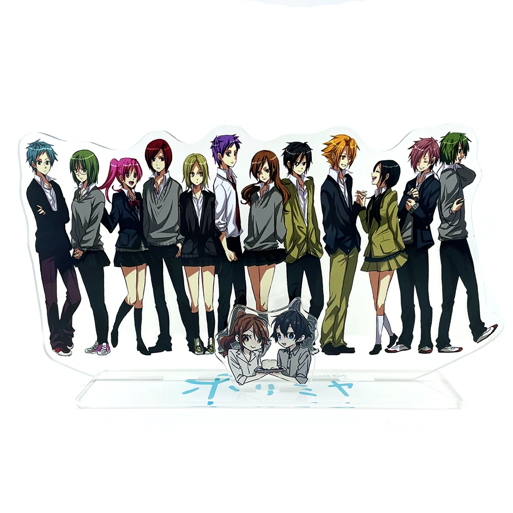 Horimiya group Miyamura Izumi Hori Kyoko Yuki Tooru Kakeru Sakura Shu acrylic stand figure model holder cake topper anime
Horimiya group Miyamura Izumi Hori Kyoko Yuki Tooru Kakeru Sakura Shu acrylic stand figure model holder cake topper anime
