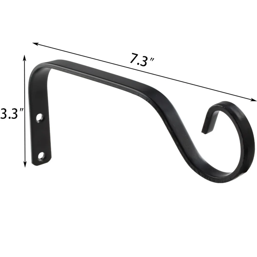 1/2Pcs Flower Pot Hook Hanging Basket Brackets Iron Garden Plant Hanger Hook Wall Decor Hanging Lantern Balcony Decoration
1/2Pcs Flower Pot Hook Hanging Basket Brackets Iron Garden Plant Hanger Hook Wall Decor Hanging Lantern Balcony Decoration