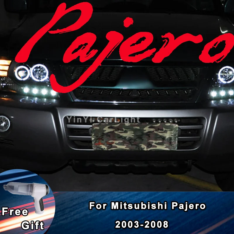 Car Headlights for Mitsubishi Pajero V73 2003-2008 headlamp assembly refitting LED daytime running lamp dual lens xenon lamp
Car Headlights for Mitsubishi Pajero V73 2003-2008 headlamp assembly refitting LED daytime running lamp dual lens xenon lamp