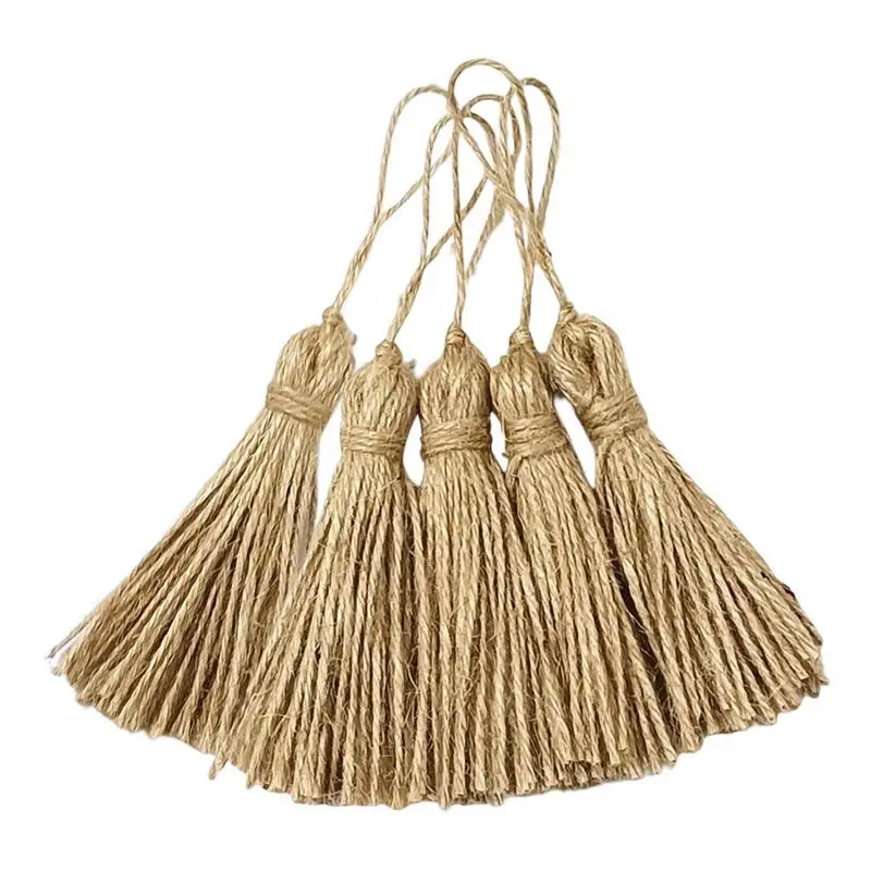 Jute Tassels 5PCS Burlap Rope Tassels Hanging Tassels For Wood Bead Garland DIY Craft Project Wedding Home Party Decor
Jute Tassels 5PCS Burlap Rope Tassels Hanging Tassels For Wood Bead Garland DIY Craft Project Wedding Home Party Decor