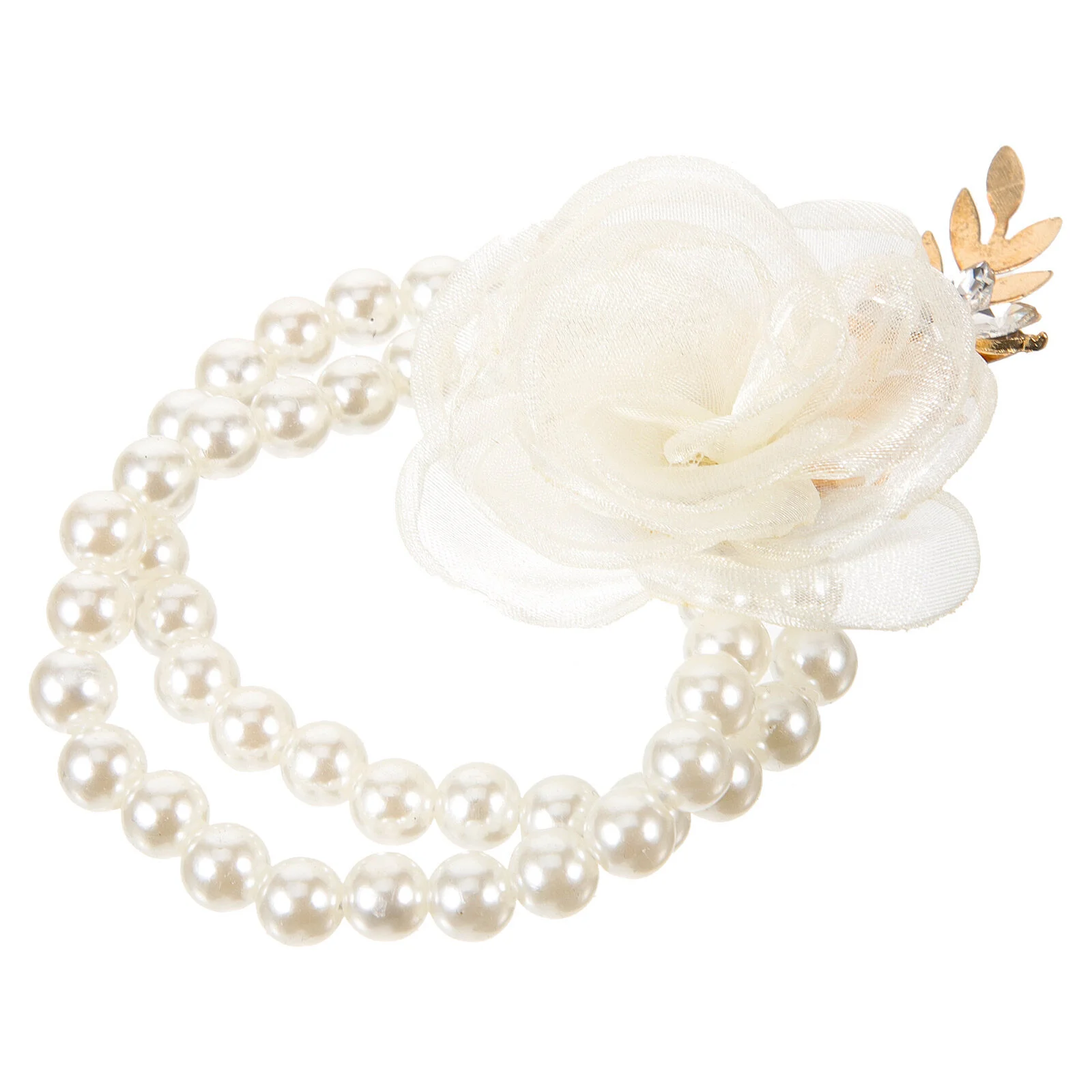 

Аксессуары браслет на запястье с жемчужными бусинами браслет для Свадьбы Пластиковый нежный цветочный декор для подружки невесты