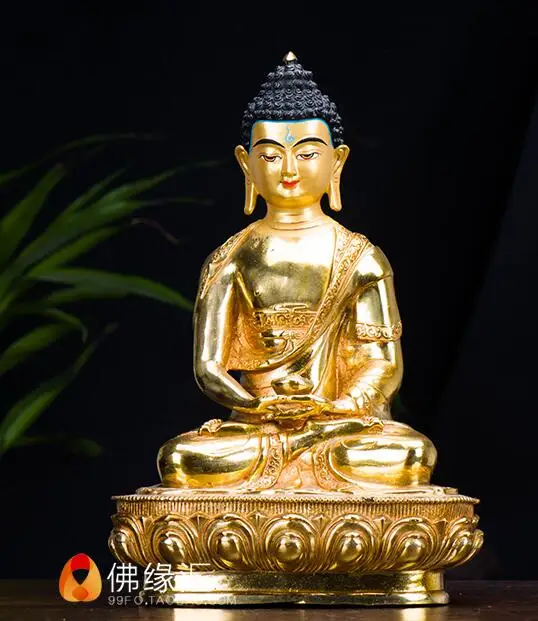 EFFECTIVE -BUDDHISM HOME FAMILY HALL LOBBY PROTECTION TIBETAN NEPAL SAKYAMUNI BUDDHA GILDING BRASS BUDDHA STATUE 31CM
EFFECTIVE -BUDDHISM HOME FAMILY HALL LOBBY PROTECTION TIBETAN NEPAL SAKYAMUNI BUDDHA GILDING BRASS BUDDHA STATUE 31CM