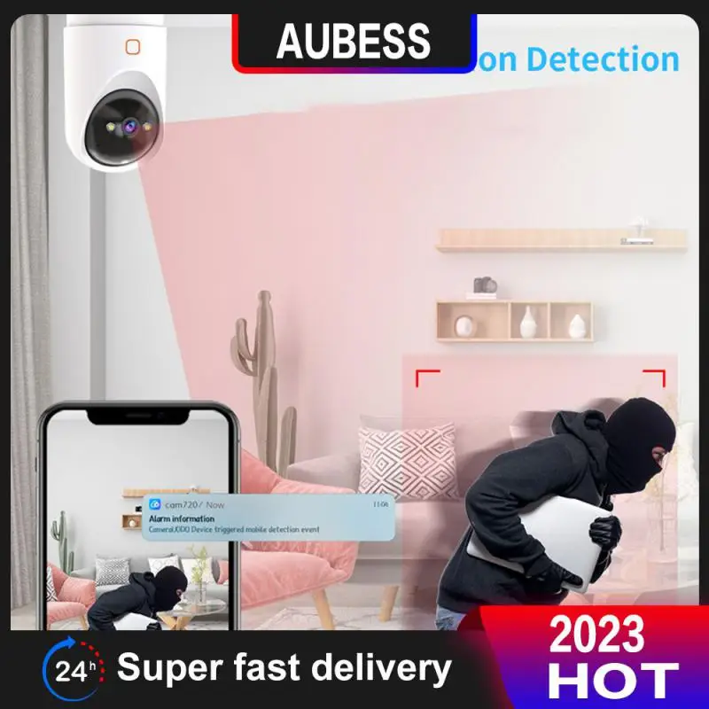 3mp Wifi Camera Household 360 Degree Panorami Remote Monitor Transmission Of Real-time Images Automatic Tracking Wireless Camera
3mp Wifi Camera Household 360 Degree Panorami Remote Monitor Transmission Of Real-time Images Automatic Tracking Wireless Camera