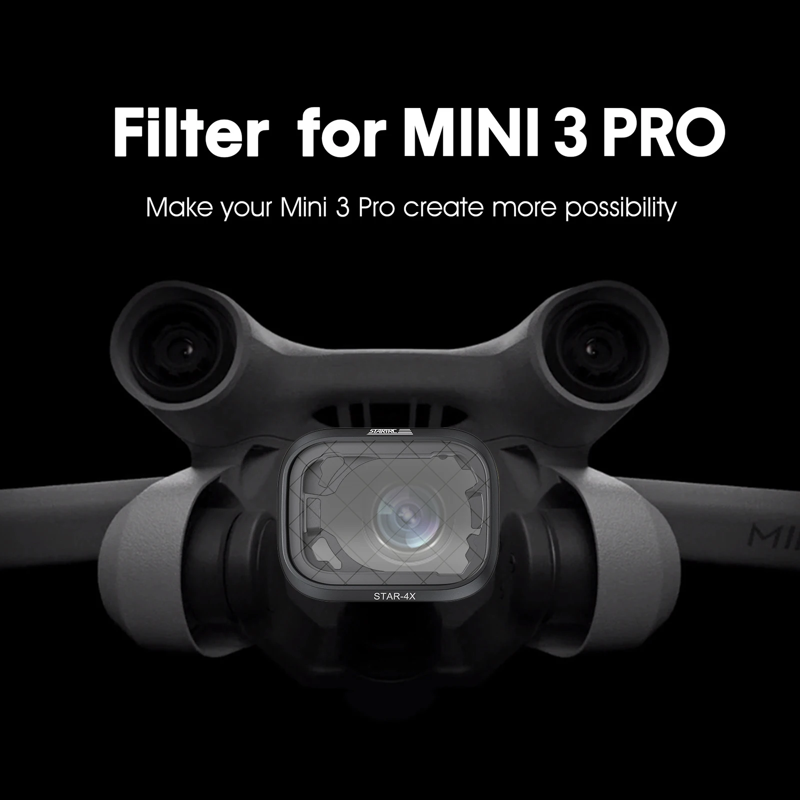 STARTRC Optical Glass Camera Lens Filter Starlight Filters for DJI Mini 3 Pro Brand New Drone Camera Lens Accessories 
STARTRC Optical Glass Camera Lens Filter Starlight Filters for DJI Mini 3 Pro Brand New Drone Camera Lens Accessories