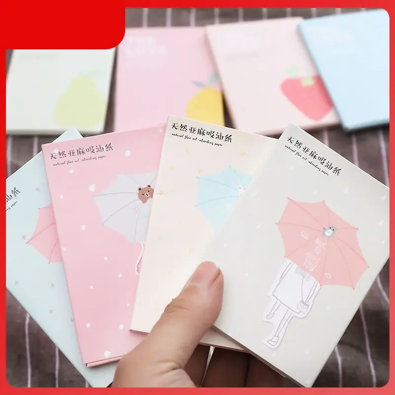 50 Sheets /Pack Makeup Facial Face Clean Oil Absorbent Absorption Paper Beauty Cartoon Cute Pattern Random Linen Facial Tissue
50 Sheets /Pack Makeup Facial Face Clean Oil Absorbent Absorption Paper Beauty Cartoon Cute Pattern Random Linen Facial Tissue