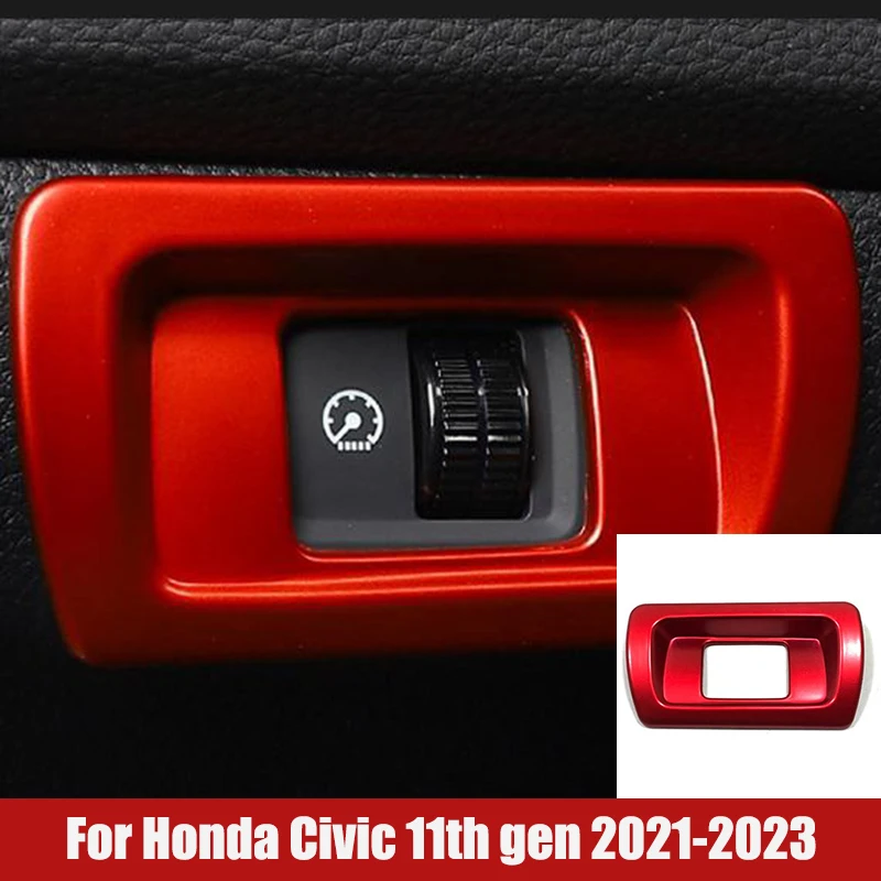 Кнопка регулировки фары, рамка, отделка, наклейка для крышки Honda Civic 11 поколения 2021 2022 2023 ABS, аксессуары для стайлинга автомобиля
Кнопка регулировки фары, рамка, отделка, наклейка для крышки Honda Civic 11 поколения 2021 2022 2023 ABS, аксессуары для стайлинга автомобиля