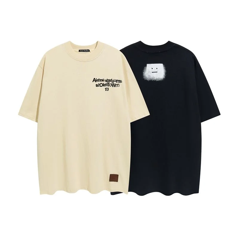 2023 Acne Studios High Quality New Cotton T-shirt Women Printed Round Neck Retro Casual Loose Couple Short Sleeve T-shirt Men
2023 Acne Studios High Quality New Cotton T-shirt Women Printed Round Neck Retro Casual Loose Couple Short Sleeve T-shirt Men