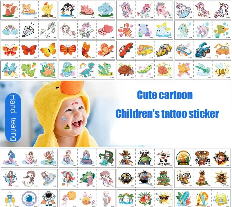 Set Of 34 Cartoon Tattoo Stickers Children's Animal Tattoo Stickers Children's Cartoon Princess Unicorn Mermaid Pattern Body
Set Of 34 Cartoon Tattoo Stickers Children's Animal Tattoo Stickers Children's Cartoon Princess Unicorn Mermaid Pattern Body