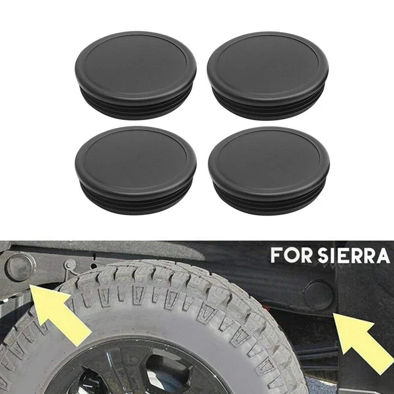 4Pcs Rear Wheel Well Cab Frame Holes Plugs For 2001-2019 GMC Sierra & Chevrolet Silverado 1500 Accessories
4Pcs Rear Wheel Well Cab Frame Holes Plugs For 2001-2019 GMC Sierra & Chevrolet Silverado 1500 Accessories