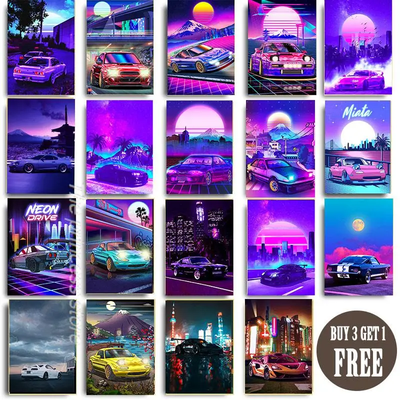 JDM Car Japan Racing Classic Home Decor Art Decor Painting Living Posters Vintage Painting Wall Stickers
JDM Car Japan Racing Classic Home Decor Art Decor Painting Living Posters Vintage Painting Wall Stickers