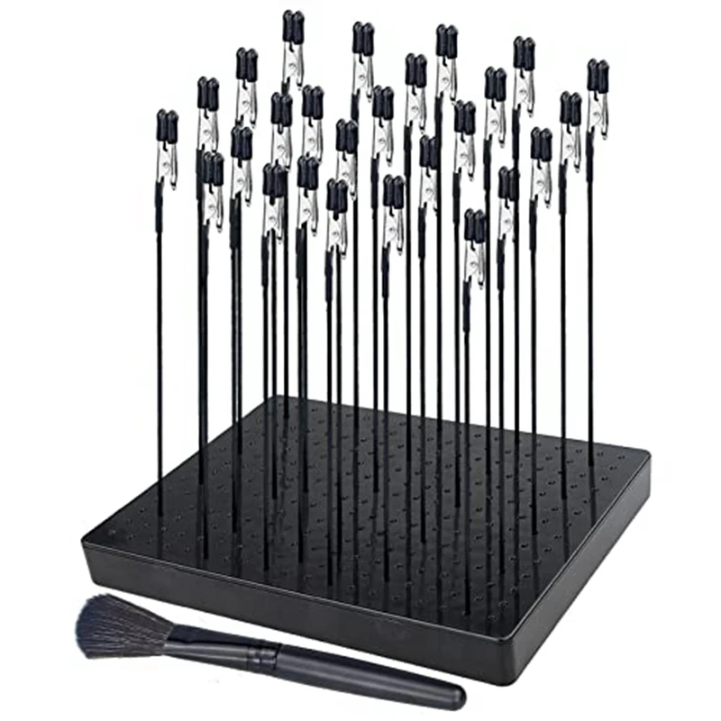 Model Painting Stand Base (19 X 14 Holes) And 26PCS Alligator Clip Sticks Set Modeling Tools (7.87 X 5.9Inch)
Model Painting Stand Base (19 X 14 Holes) And 26PCS Alligator Clip Sticks Set Modeling Tools (7.87 X 5.9Inch)