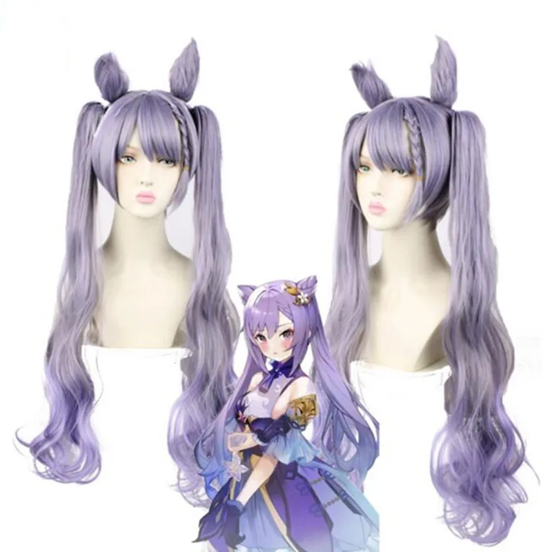 Anime Engraved Clear Wig Tiger Mouth Ponytail Cosplay Double Ears Smoke Purple Gradient Light Gray Long Hair High Temp Resistan
Anime Engraved Clear Wig Tiger Mouth Ponytail Cosplay Double Ears Smoke Purple Gradient Light Gray Long Hair High Temp Resistan