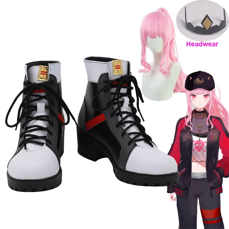 Сапоги для косплея VTuber Hololive из аниме Мори каллиопа обувь для косплея Мори каллиопа розовые длинные вьющиеся синтетические волосы и головны...
Сапоги для косплея VTuber Hololive из аниме Мори каллиопа обувь для косплея Мори каллиопа розовые длинные вьющиеся синтетические волосы и головны...
