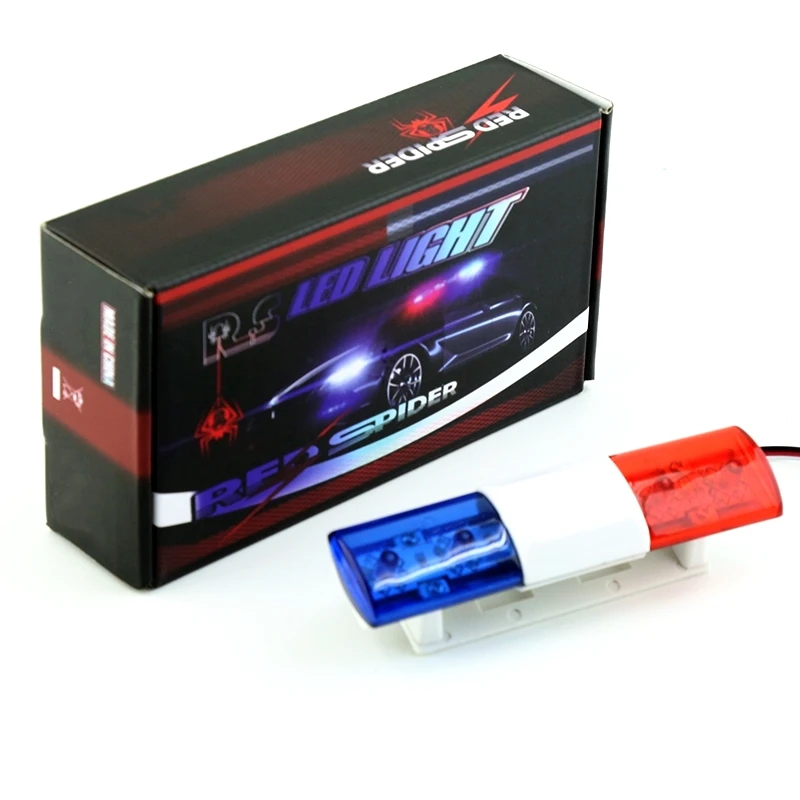 RC Car Accessories Led Police Flash Light Alarming Light for 1/8 1/10 HSP Traxxas Kyosho Tamiya Axial SCX10 RC Car Parts
RC Car Accessories Led Police Flash Light Alarming Light for 1/8 1/10 HSP Traxxas Kyosho Tamiya Axial SCX10 RC Car Parts