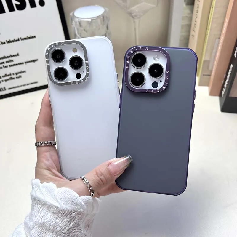 Simple Solid Color Advanced With letter lens Protection Phone Case For IPhone 14 13 12 11 Pro Max 13Pro 14 Plus Silicone Cover
Simple Solid Color Advanced With letter lens Protection Phone Case For IPhone 14 13 12 11 Pro Max 13Pro 14 Plus Silicone Cover