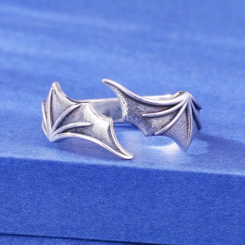 925 Sterling Silver Demon Wings Rings For Women Wedding High Quality Jewelry Accessories Wholesale Offers With Free Shipping
925 Sterling Silver Demon Wings Rings For Women Wedding High Quality Jewelry Accessories Wholesale Offers With Free Shipping