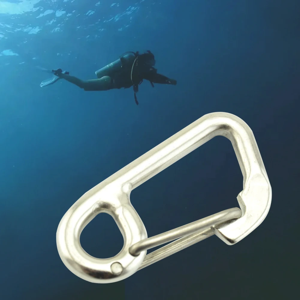 Карабин Dving Hook, прочное оборудование, каяк, лодка, инструменты для улицы, безопасный, для подводного плавания, серебристый, простой крючок, новинка 2022
Карабин Dving Hook, прочное оборудование, каяк, лодка, инструменты для улицы, безопасный, для подводного плавания, серебристый, простой крючок, новинка 2022