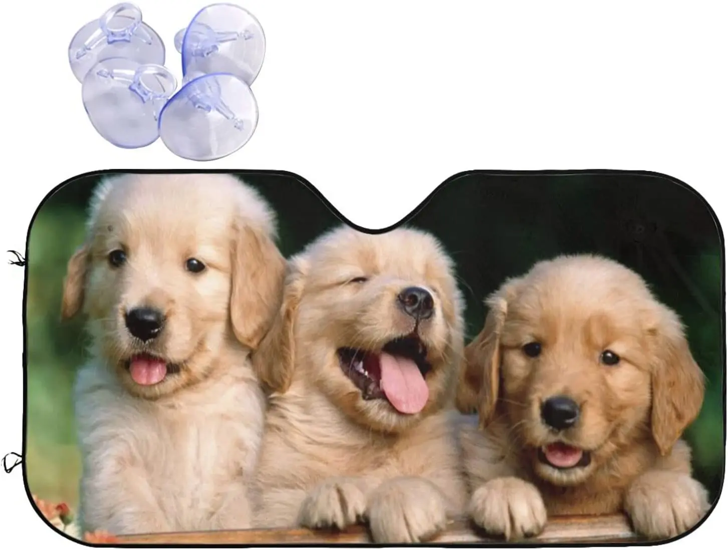 Golden Retriever Windshield Sunshade for Car SUV Truck Foldable Uv Ray Reflector Front Window Sun Shade Visor Shield Cover
Golden Retriever Windshield Sunshade for Car SUV Truck Foldable Uv Ray Reflector Front Window Sun Shade Visor Shield Cover