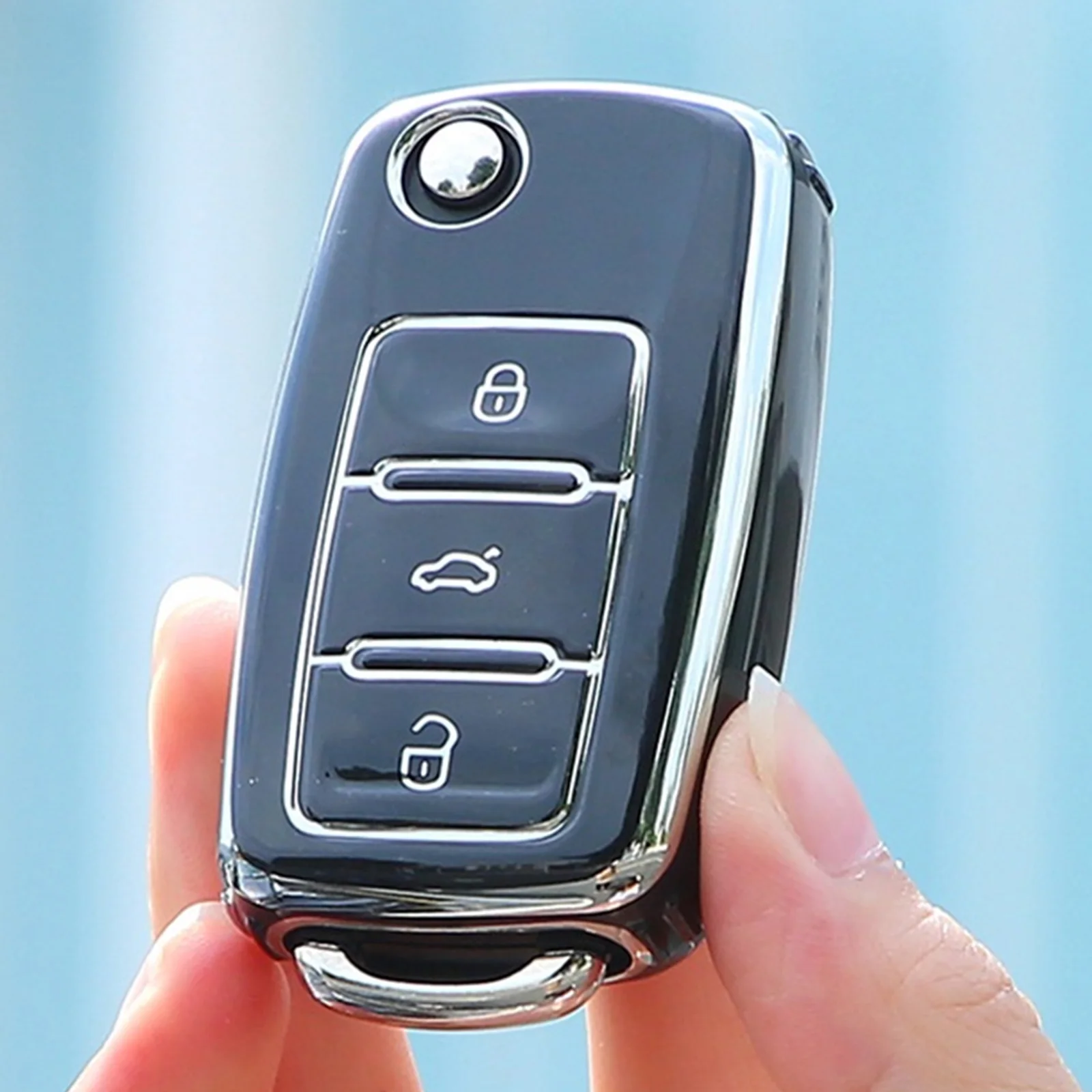 Car Flip Key Case Cover Shell For VW Volkswagen Polo Golf Passat Beetle Tiguan Skoda Octavia Kodiaq Seat Leon Altea Keyless
Car Flip Key Case Cover Shell For VW Volkswagen Polo Golf Passat Beetle Tiguan Skoda Octavia Kodiaq Seat Leon Altea Keyless