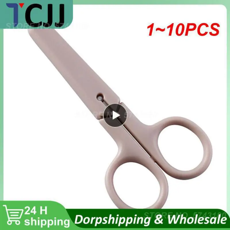 1~10PCS Mini White Color Scissor INS Style Portable Stainless Steel Blade Cutter for Paper Handwork Stationery Office School
1~10PCS Mini White Color Scissor INS Style Portable Stainless Steel Blade Cutter for Paper Handwork Stationery Office School