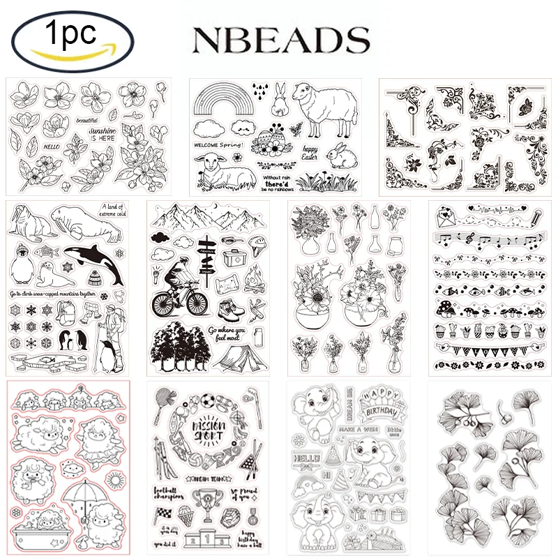 1PC Cute Baby Sheep Silicone Clear Stamps Transparent Stamps for Kids Birthday Valentine's Day Cards Making Scrapbooking Photo
1PC Cute Baby Sheep Silicone Clear Stamps Transparent Stamps for Kids Birthday Valentine's Day Cards Making Scrapbooking Photo