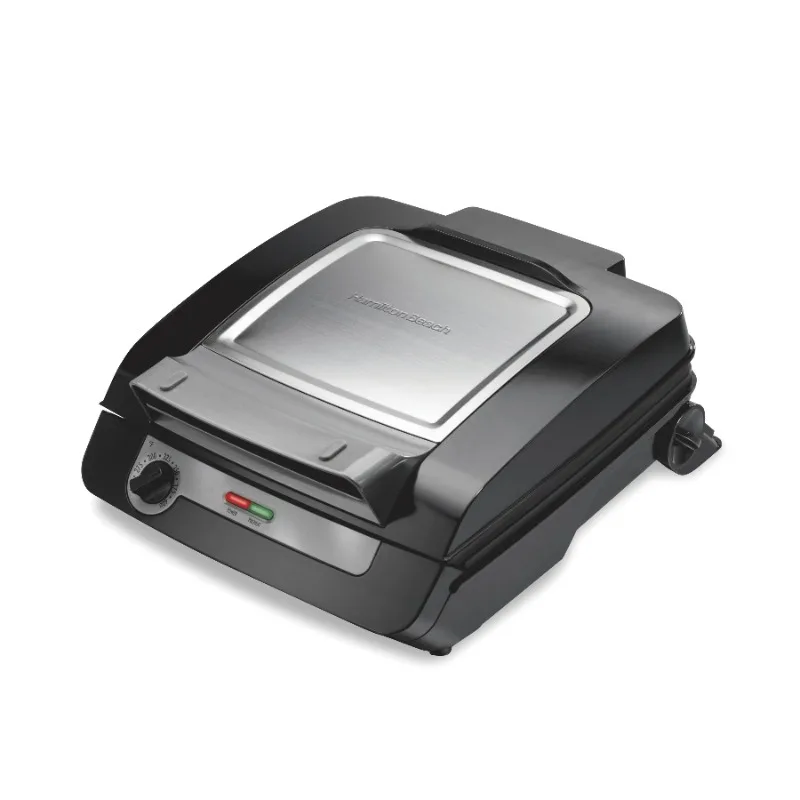 Hamilton Beach 3-in-1 Indoor Grill and Electric Griddle,Grill and Bacon Cooker Combo,Opens 180 Degrees to Double Cooking Space
Hamilton Beach 3-in-1 Indoor Grill and Electric Griddle,Grill and Bacon Cooker Combo,Opens 180 Degrees to Double Cooking Space