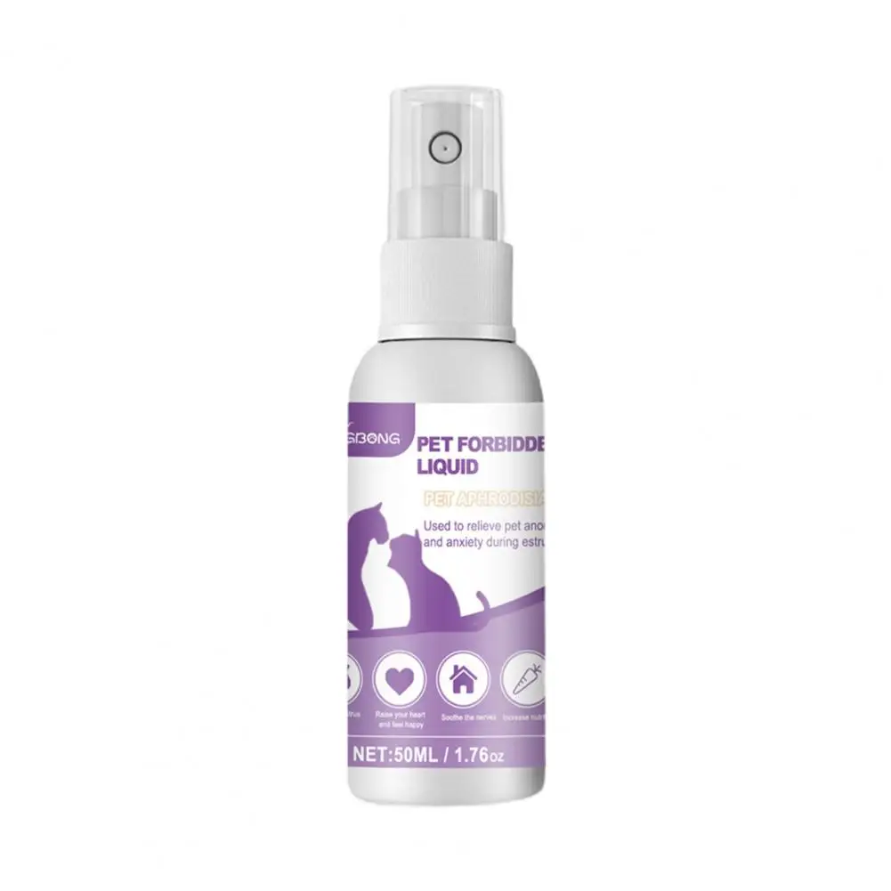 50ml Pet Calming Spray Prevent Howling Soothe Mood Pet Dog Cat Estrus Calming Prohibition Spray Pet Training Spray Pet Supplies
50ml Pet Calming Spray Prevent Howling Soothe Mood Pet Dog Cat Estrus Calming Prohibition Spray Pet Training Spray Pet Supplies