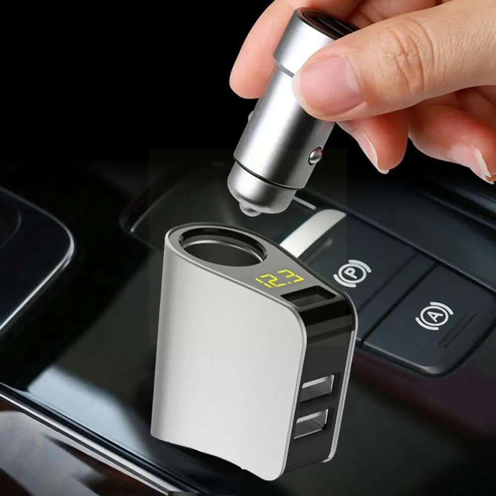 New Cigarette Lighter 3 Usb Port Car Charger Car Charger Battery Fast Adapter Detect Real- Voltage Universal Char G1k3
New Cigarette Lighter 3 Usb Port Car Charger Car Charger Battery Fast Adapter Detect Real- Voltage Universal Char G1k3