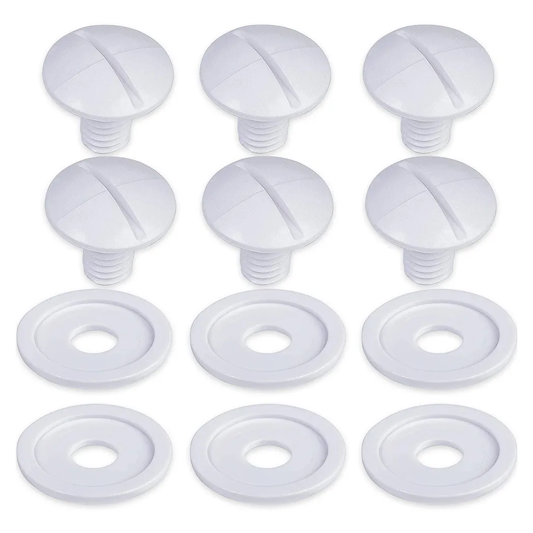 White Wheel Screws Kit Parts Pool Replacement Wheel Screw 180/280/380 6Pack C-55 C55 Cleaner Brand New Durable
White Wheel Screws Kit Parts Pool Replacement Wheel Screw 180/280/380 6Pack C-55 C55 Cleaner Brand New Durable