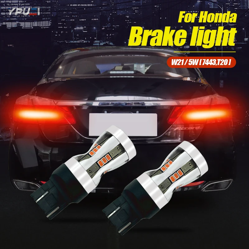 2x LED Brake Light Blub Lamp W21/5W 7443 T20 Canbus For Honda Fit Jazz Ridgeline Pilot Element Insight Odyssey CR-V Civic Accord
2x LED Brake Light Blub Lamp W21/5W 7443 T20 Canbus For Honda Fit Jazz Ridgeline Pilot Element Insight Odyssey CR-V Civic Accord