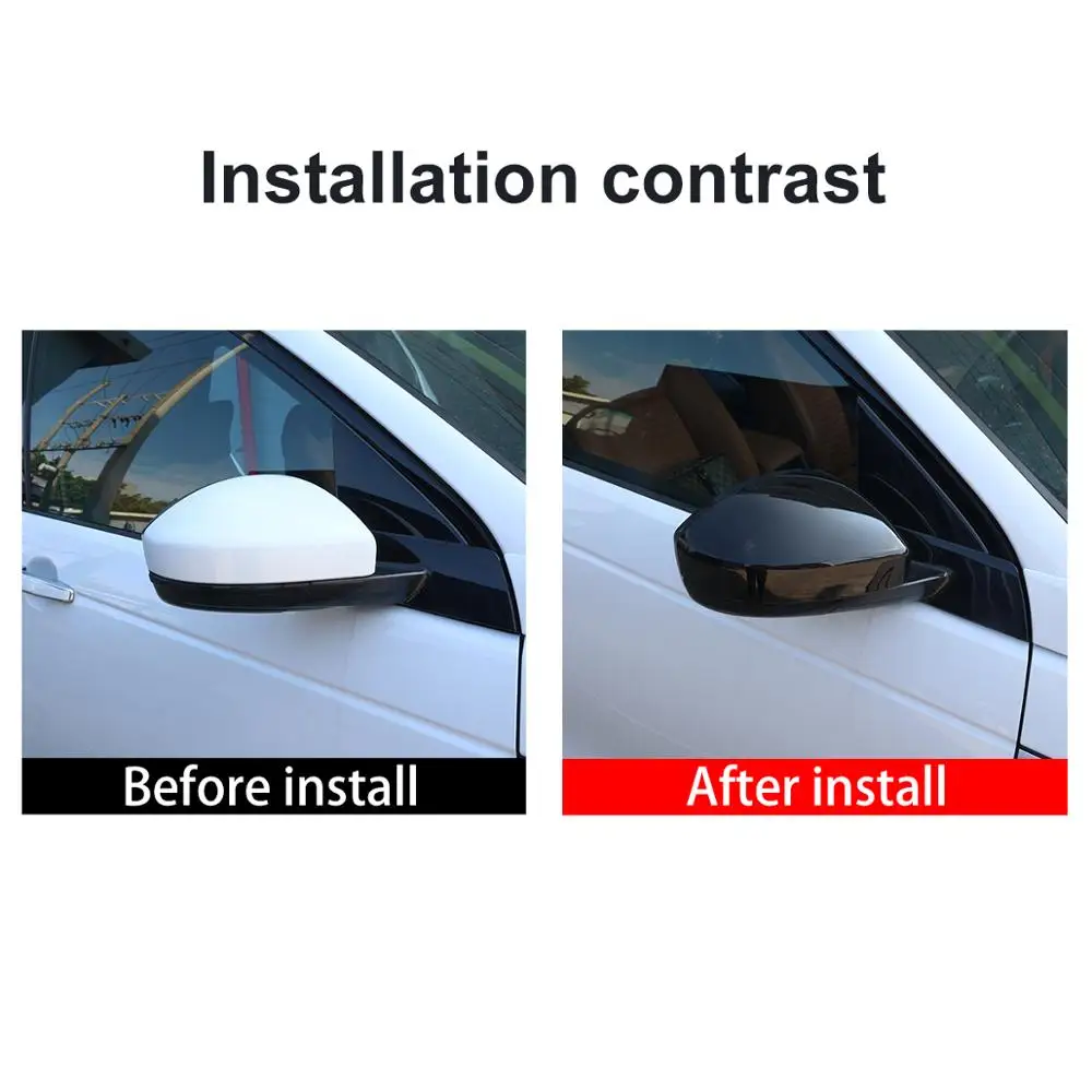 ABS Black Side Rearview Mirror Cover Trim Caps For Land Rover Discovery Sport For Range Rover Velar EVOQUE Exterior accessories
ABS Black Side Rearview Mirror Cover Trim Caps For Land Rover Discovery Sport For Range Rover Velar EVOQUE Exterior accessories