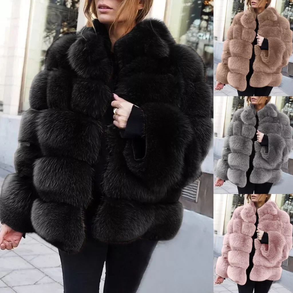 NEW 2023 2022 style Faux fur coat 100% Faux fur jacket female winter warm leather fur coat high quality fur vest Plus Size 4XL
NEW 2023 2022 style Faux fur coat 100% Faux fur jacket female winter warm leather fur coat high quality fur vest Plus Size 4XL