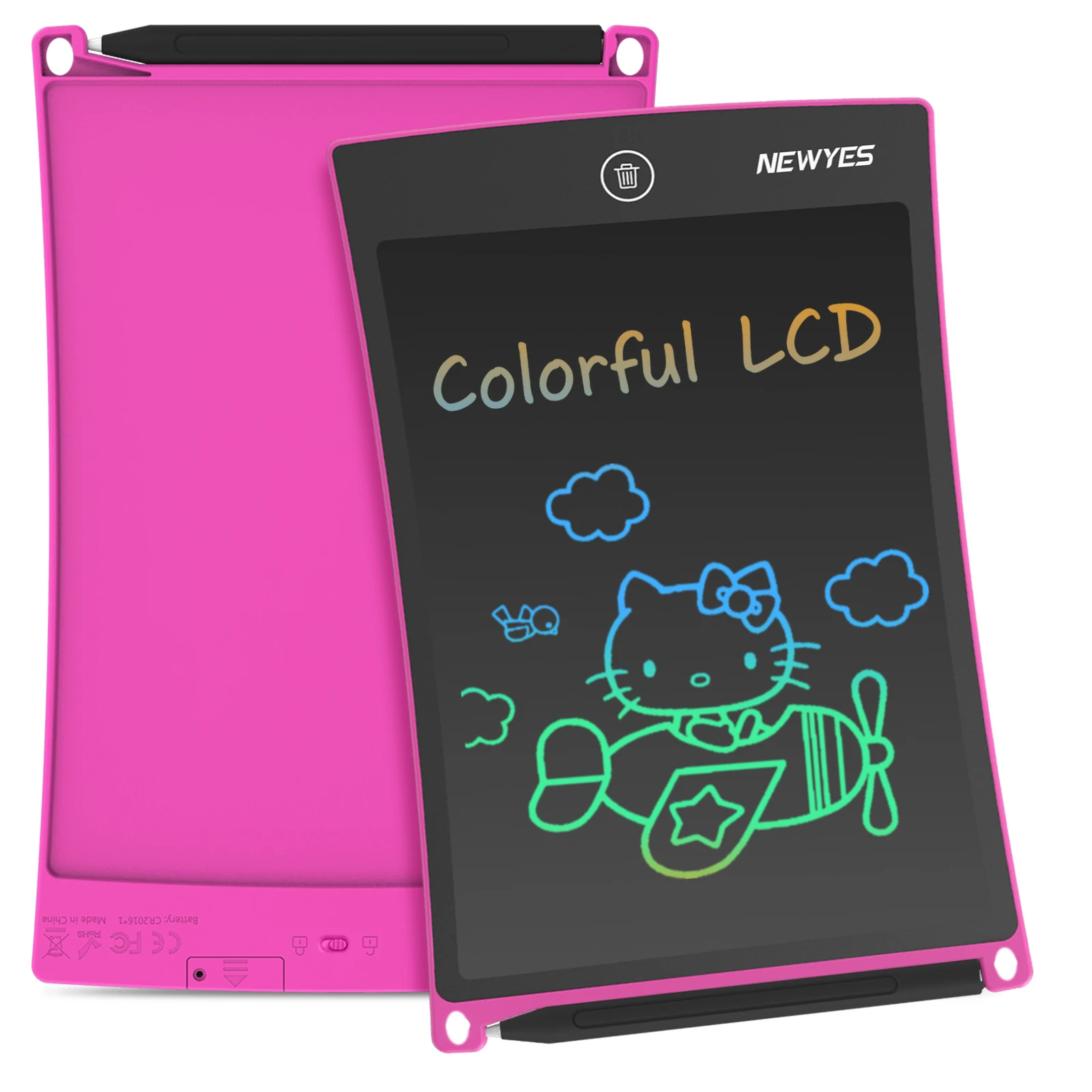 NEWYES 8.5 Inch LCD Writing Tablet Digital Drawing Tablet Handwriting Pads Portable Electronic Tablet Board Ultra-thin Board
NEWYES 8.5 Inch LCD Writing Tablet Digital Drawing Tablet Handwriting Pads Portable Electronic Tablet Board Ultra-thin Board