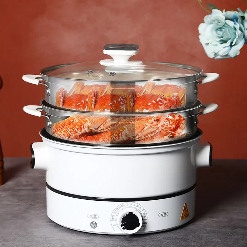 Food Electric Steamer Multifunctional Household Portable Grilled Fish Multi-tier Steam Boiler Olla Vaporera Kitchen Gadget
Food Electric Steamer Multifunctional Household Portable Grilled Fish Multi-tier Steam Boiler Olla Vaporera Kitchen Gadget