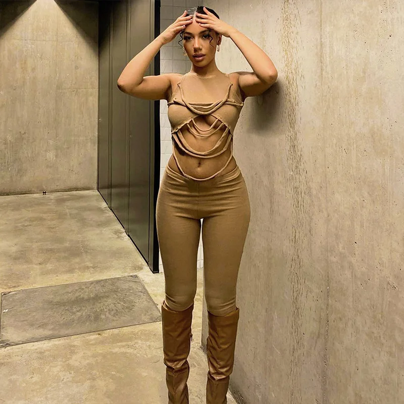 Sexy Women Tracksuit Two Piece Set Hollow Out Shirt + Long Pants Streetwear Solid Color Matching Set Clothes For Women Outfit
Sexy Women Tracksuit Two Piece Set Hollow Out Shirt + Long Pants Streetwear Solid Color Matching Set Clothes For Women Outfit