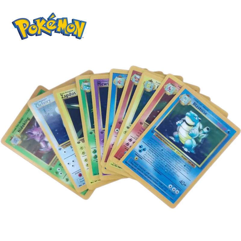 10Pcs English Pokemon Anime New 3D Color Changing Diy Cards Gyarados Bulbasaur Charizard Squirtle Game Cards Collection Gift Toy
10Pcs English Pokemon Anime New 3D Color Changing Diy Cards Gyarados Bulbasaur Charizard Squirtle Game Cards Collection Gift Toy