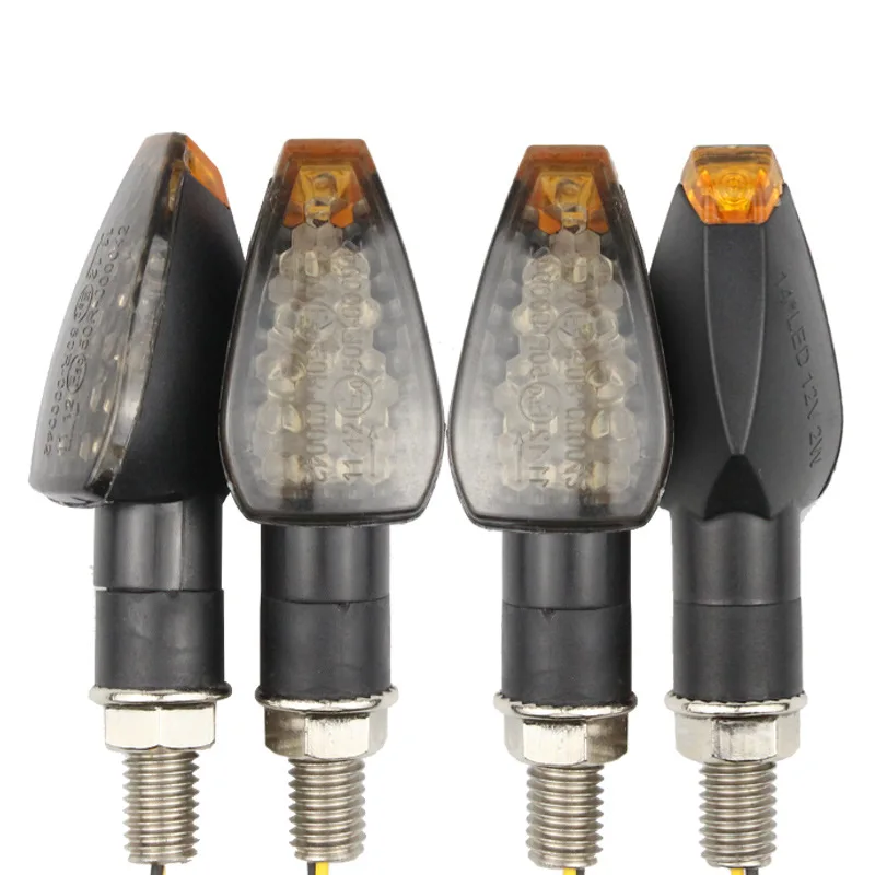 2pcs/set Universal Motorcycle LED Turn Signals Long Short Turn Signal Indicator Lights Blinkers Flashers Amber Color Accessories
2pcs/set Universal Motorcycle LED Turn Signals Long Short Turn Signal Indicator Lights Blinkers Flashers Amber Color Accessories
